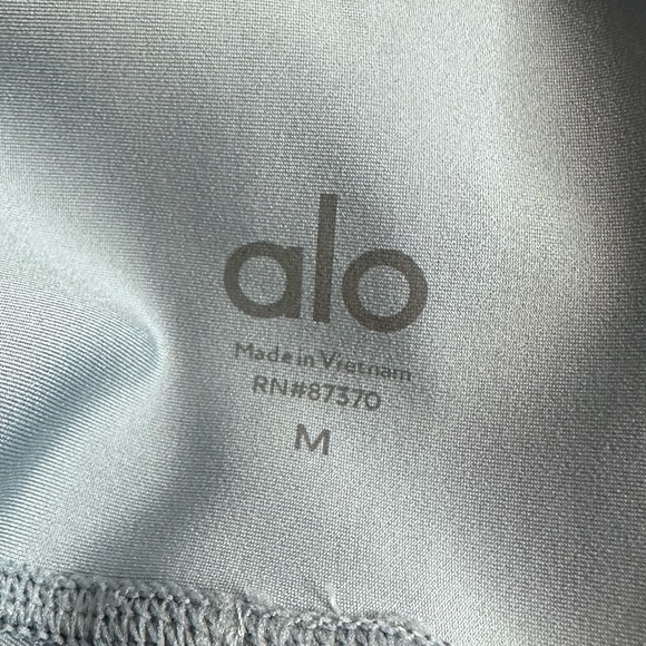 Alo Yoga Womens airlift high wasited cosmic grey leggings size medium - Picture 5 of 6
